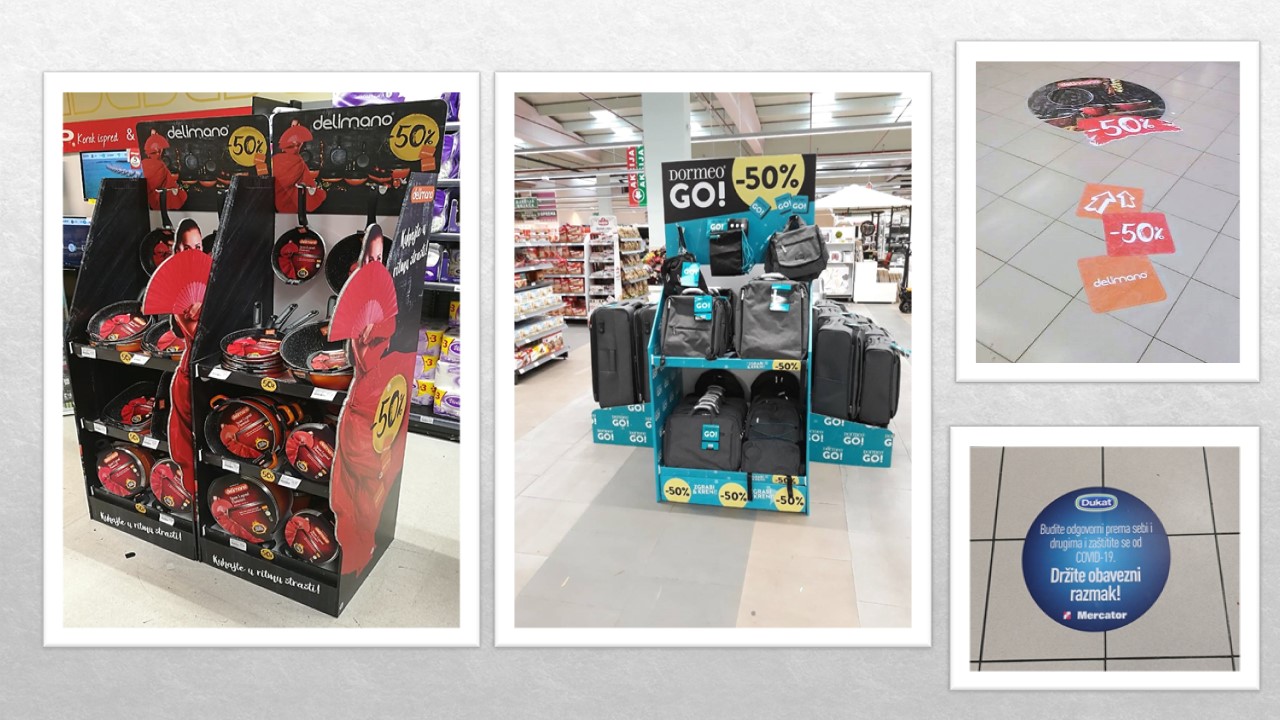 POS materijali – nezaobilazna stavka oglašavanja na prodajnom mjestu