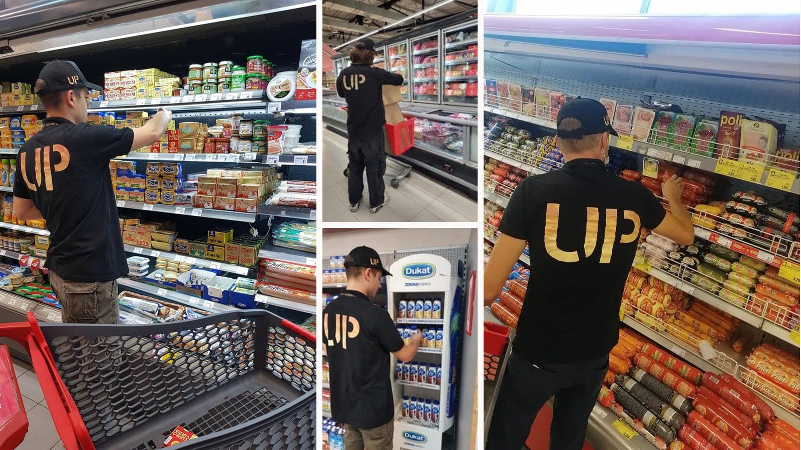 Merchandising — UP tim slaže police u marketima
